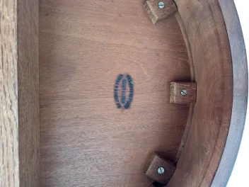 Arts & Crafts Side Table by Johann Georg van Caspel for H.F. Jansen & Zonen